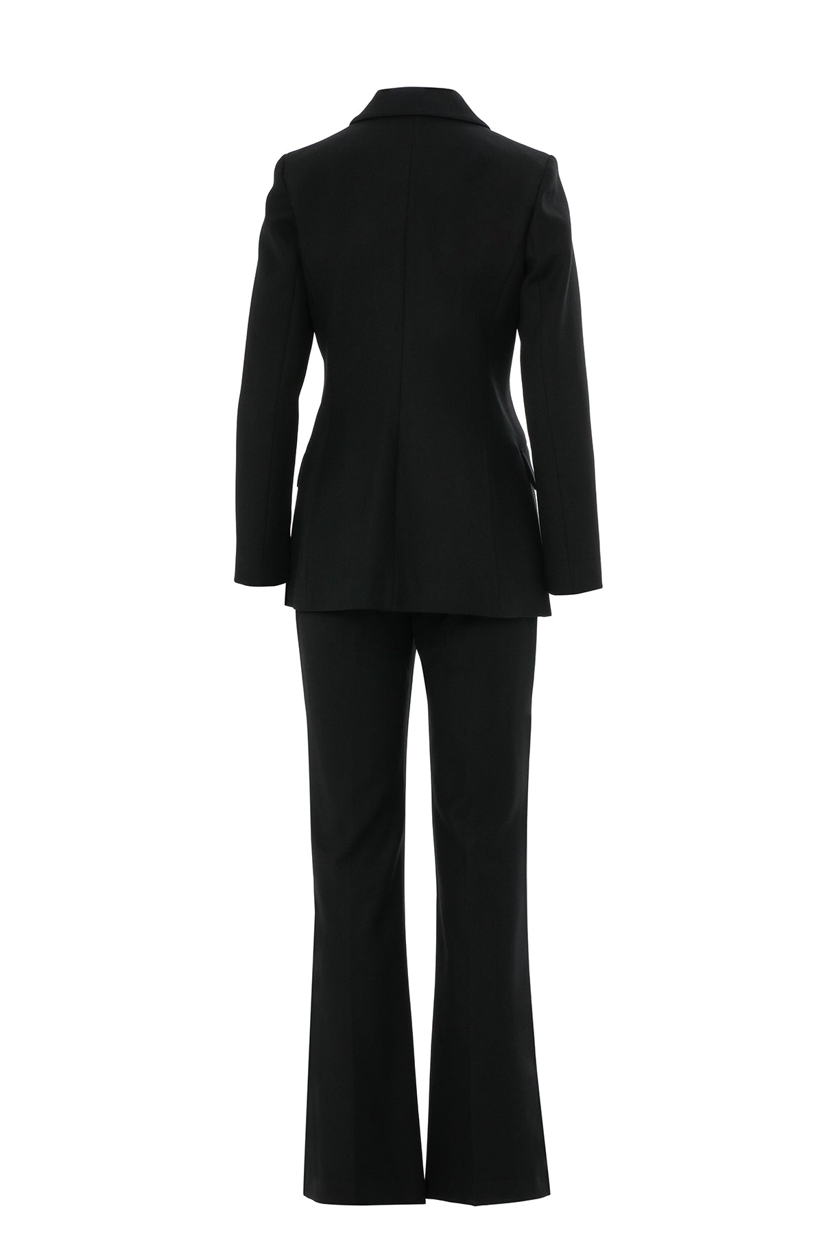 Black Suit with Flared Pants