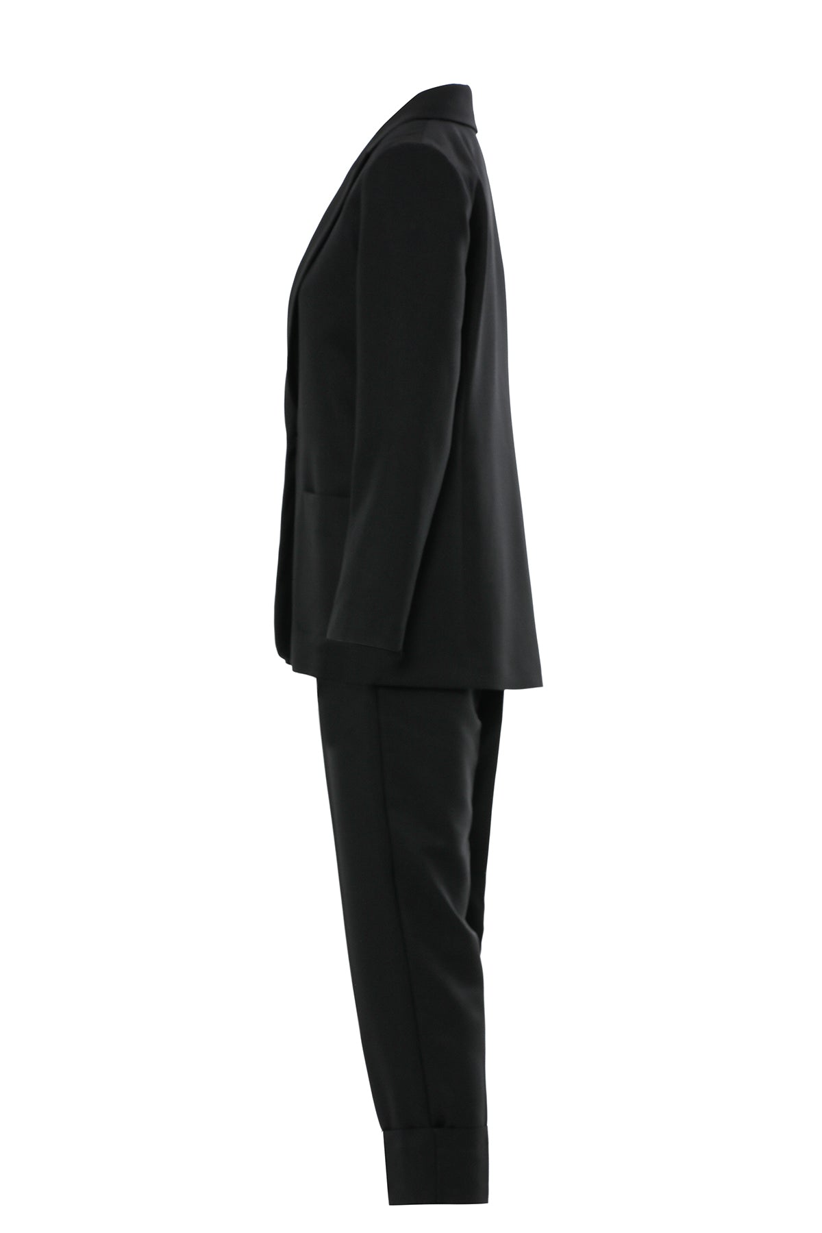 Siyah Suit with Carrot Pants