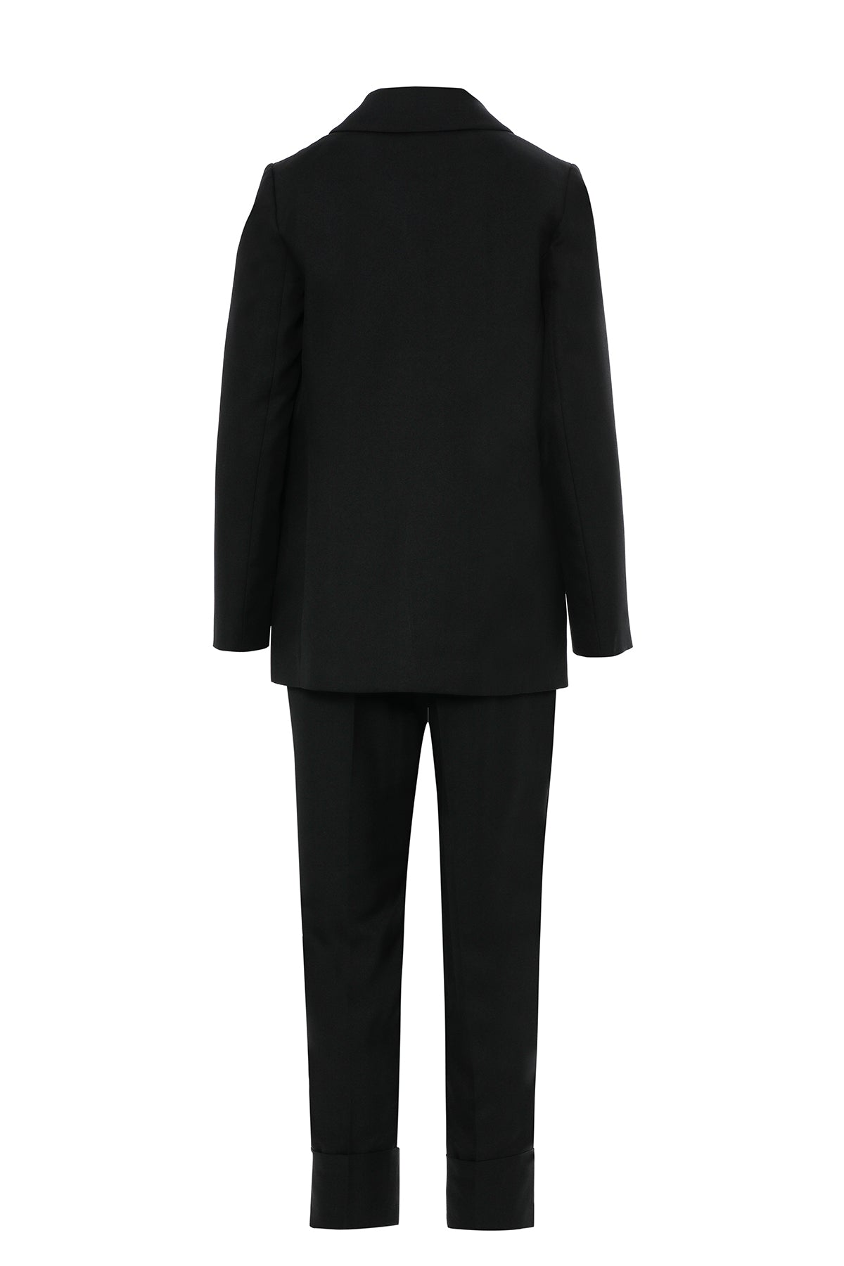 Siyah Suit with Carrot Pants