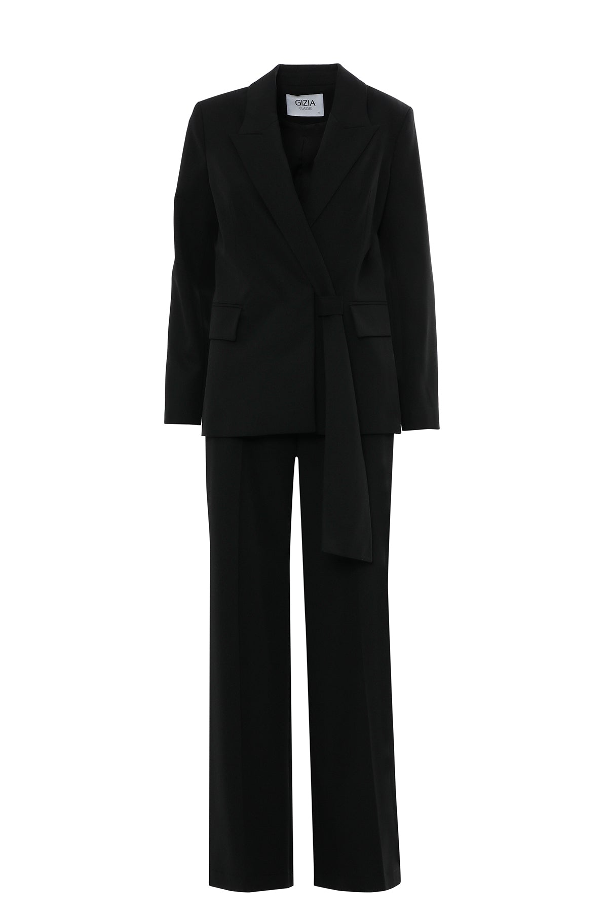 Black Suit with Jacket Pockets