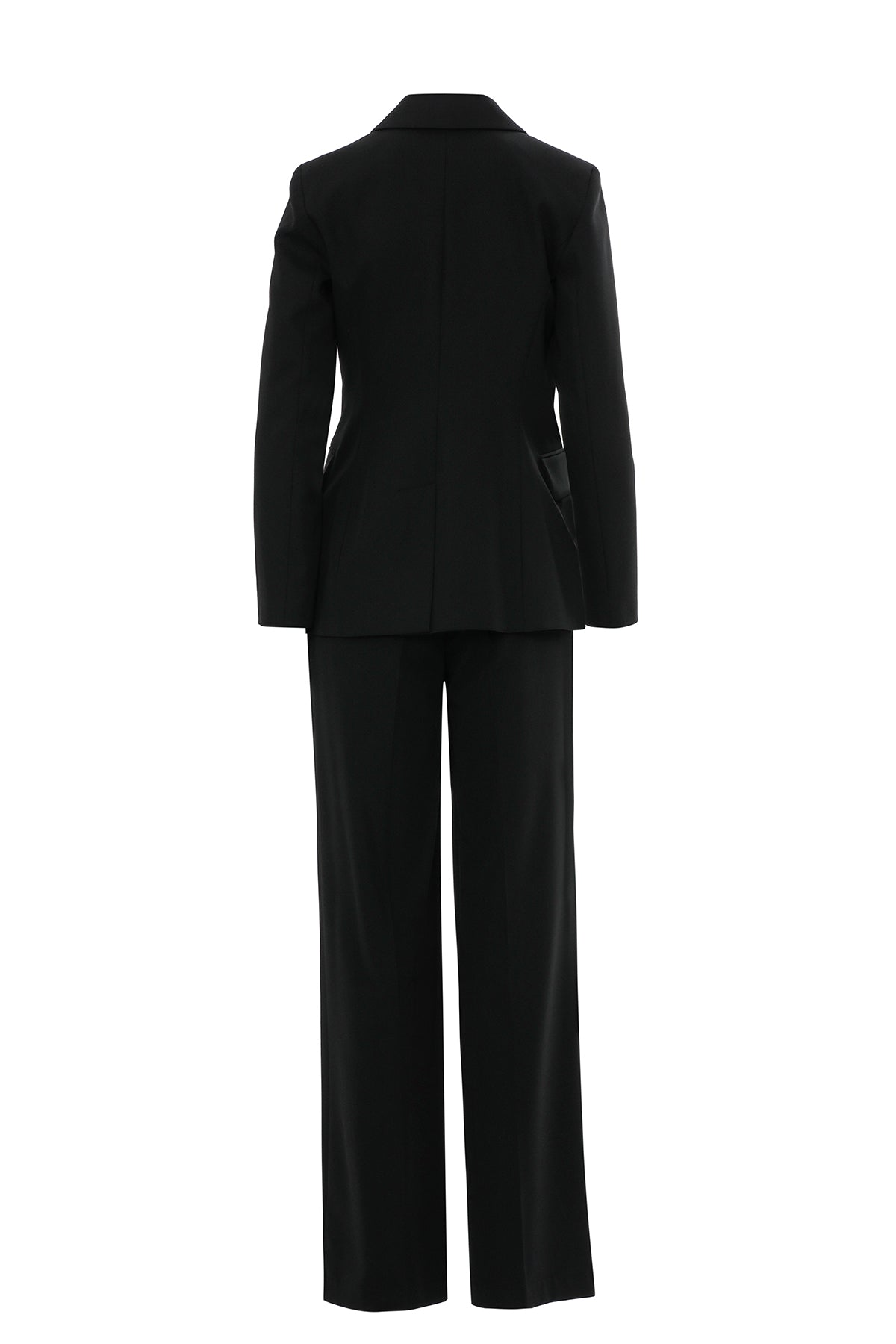 Black Suit with Jacket Pockets