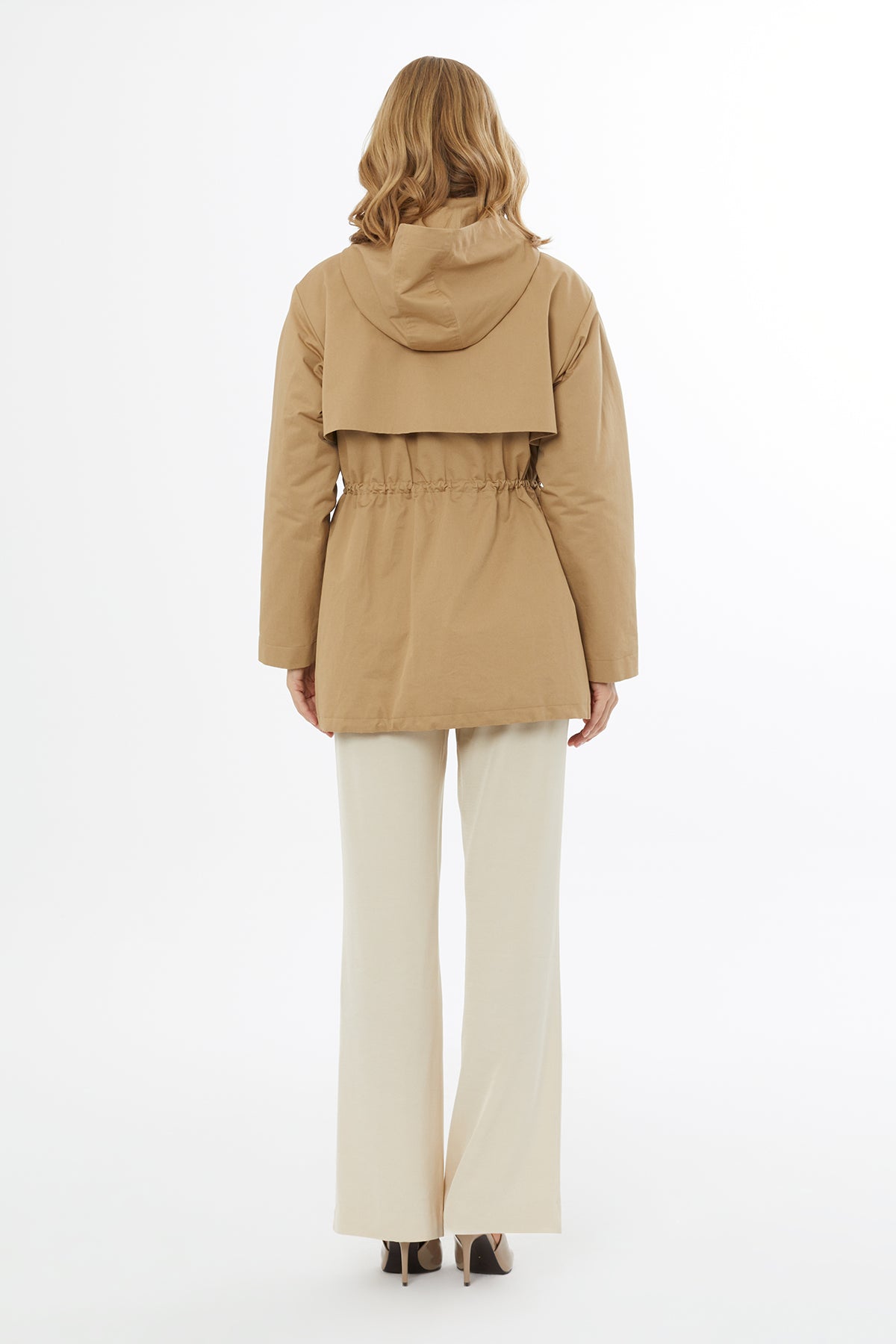 Brown Jacket with Front Pockets