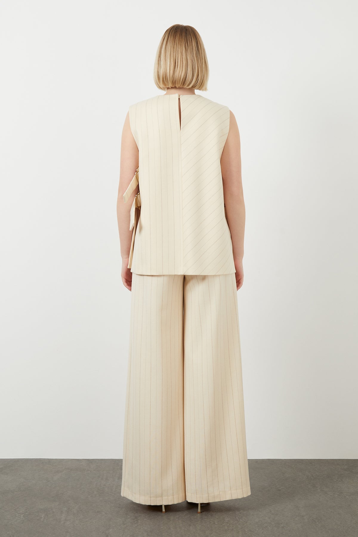 Striped Sleeveless Vest