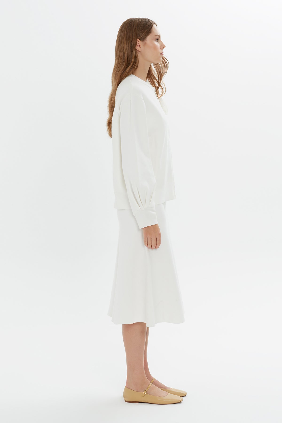 Floral-Detail Long-Sleeve Jacket