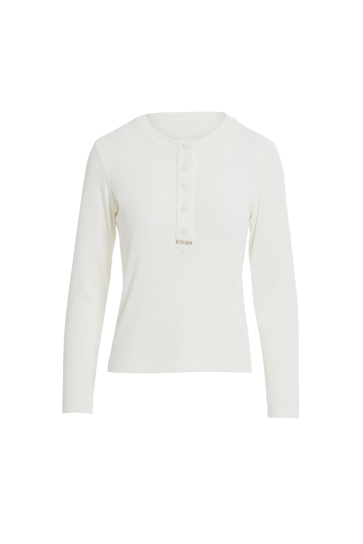 Ecru Beaded Edge Blouse