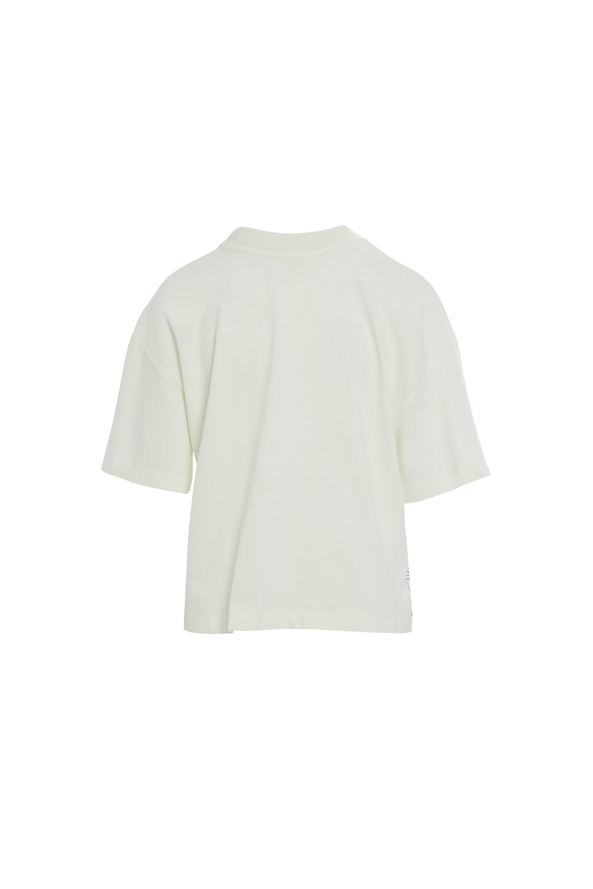 Ecru Graphic Print Short Sleeve T-shirt