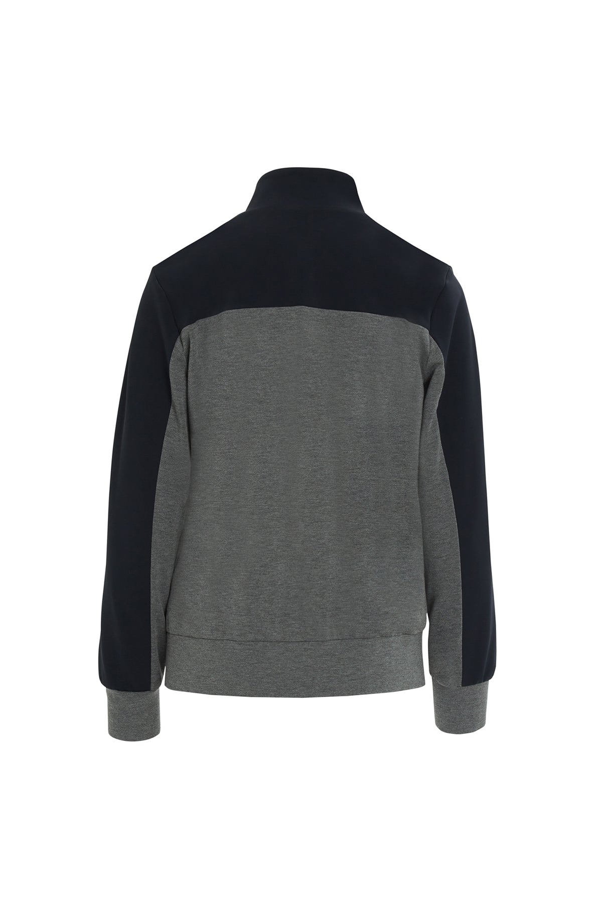 Grey Double-Zip Sweatshirt