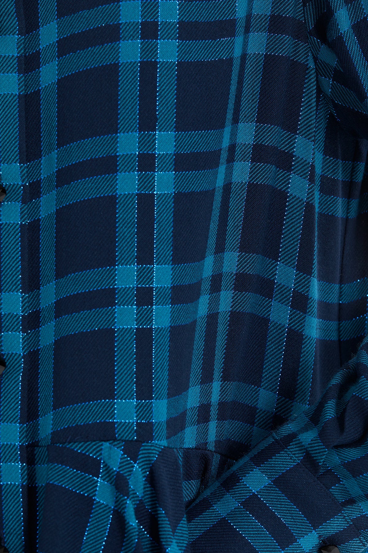 Printed Ruffle-Detail Long Dress