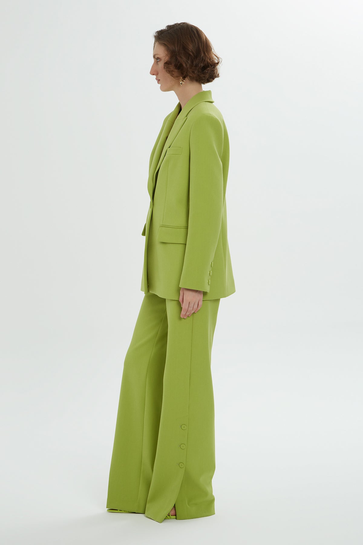 Green Button Detail Set