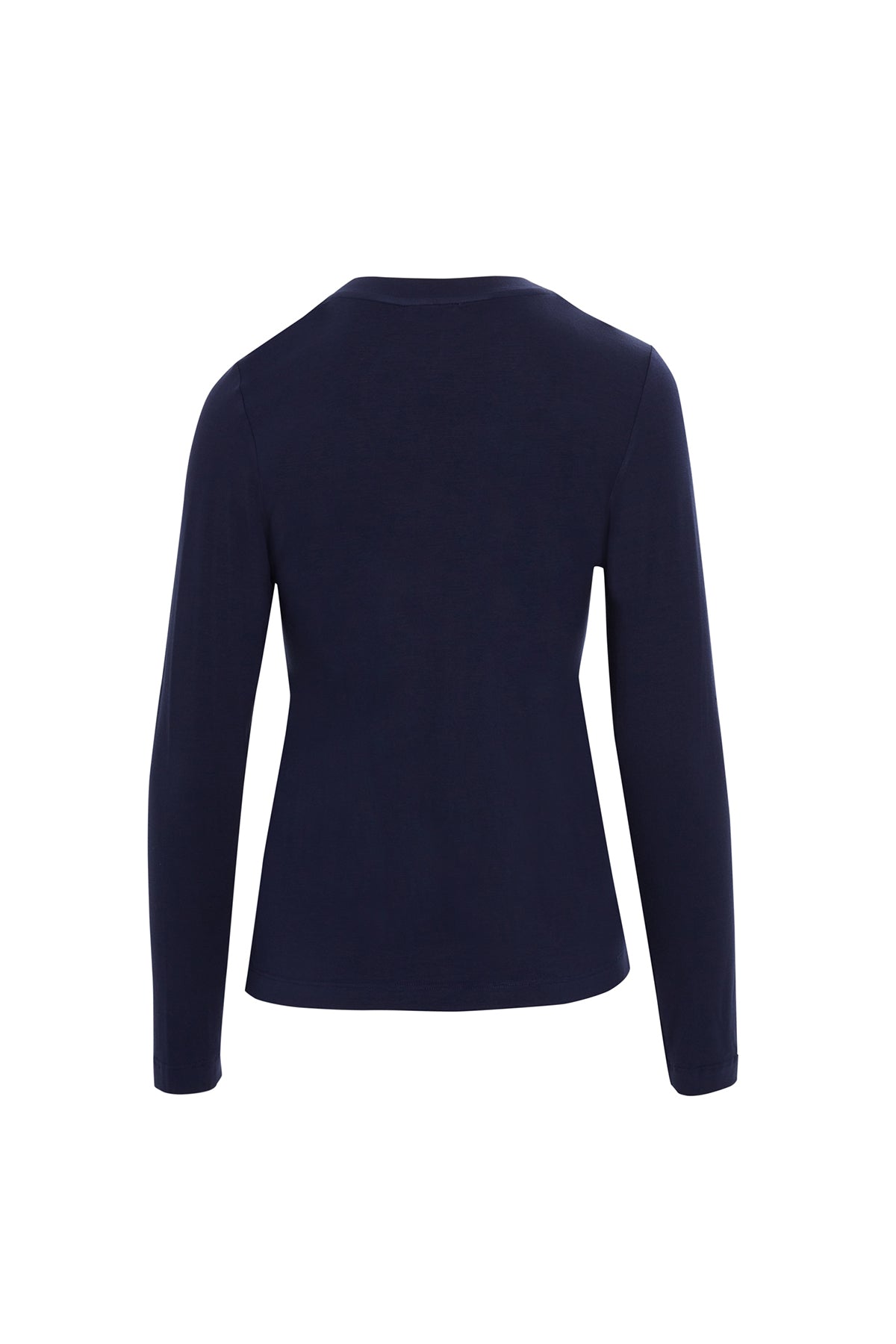 Navy Round Neck Accessory T-shirt