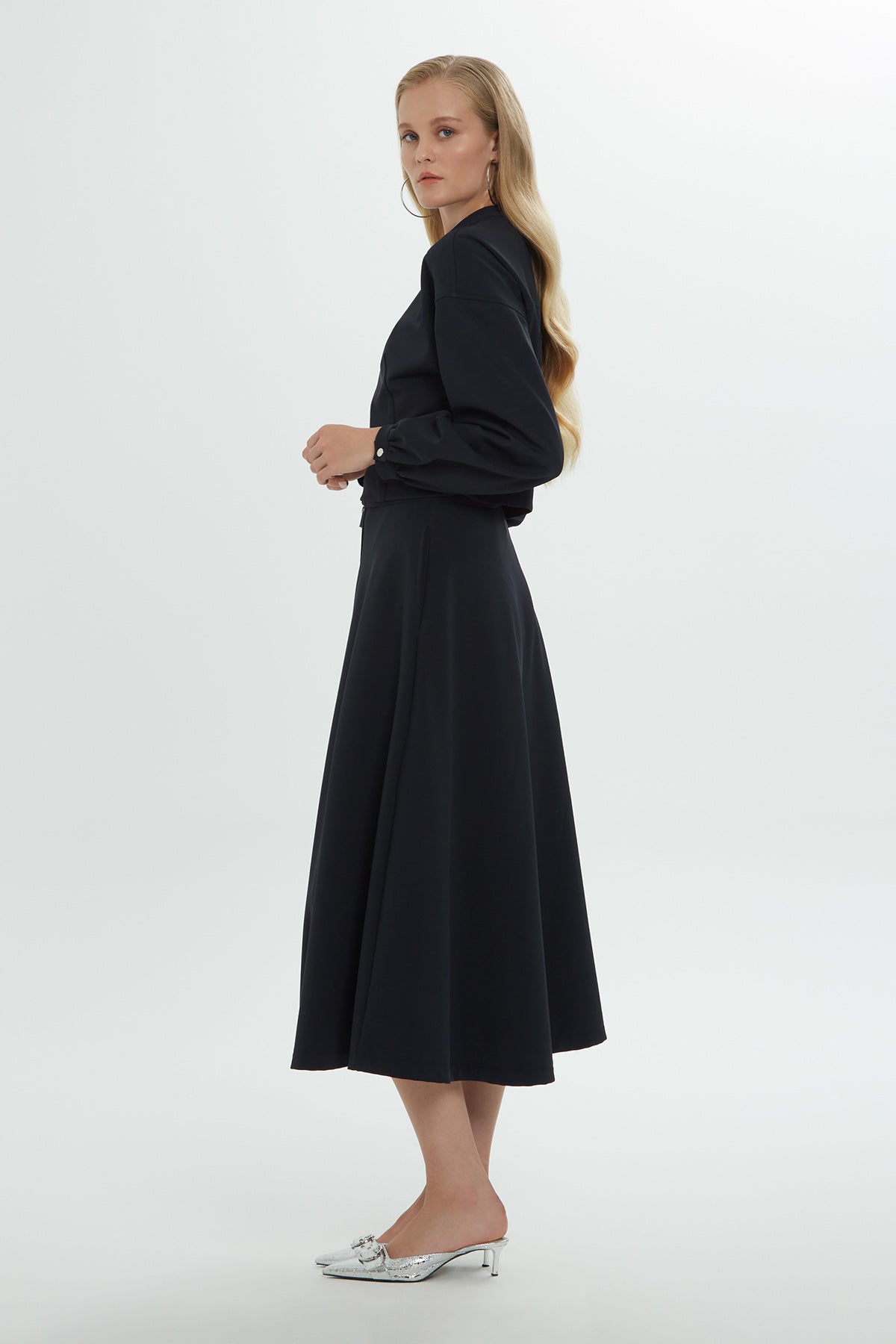 Navy Long-Sleeve Sweatshirt