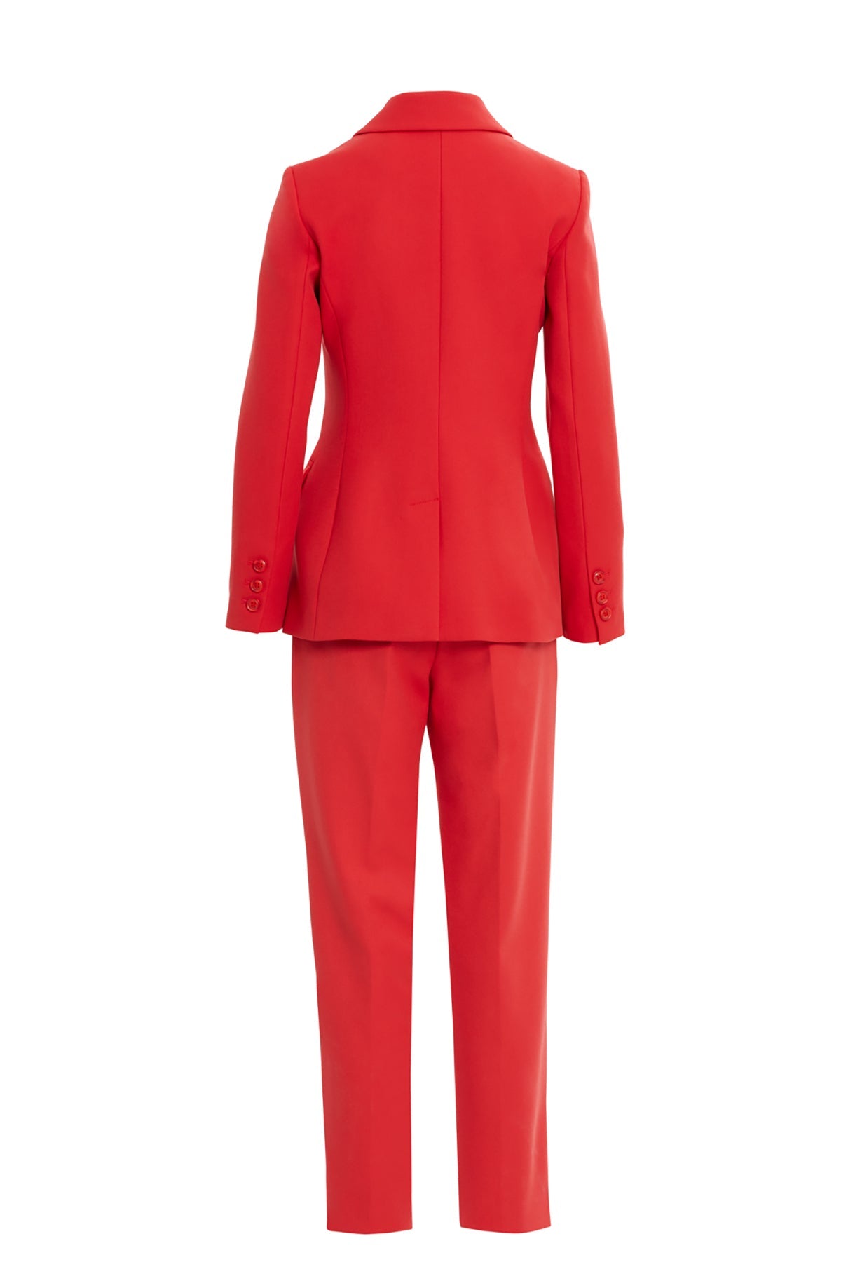 Red Jacket and Trousers Co-Ord Set