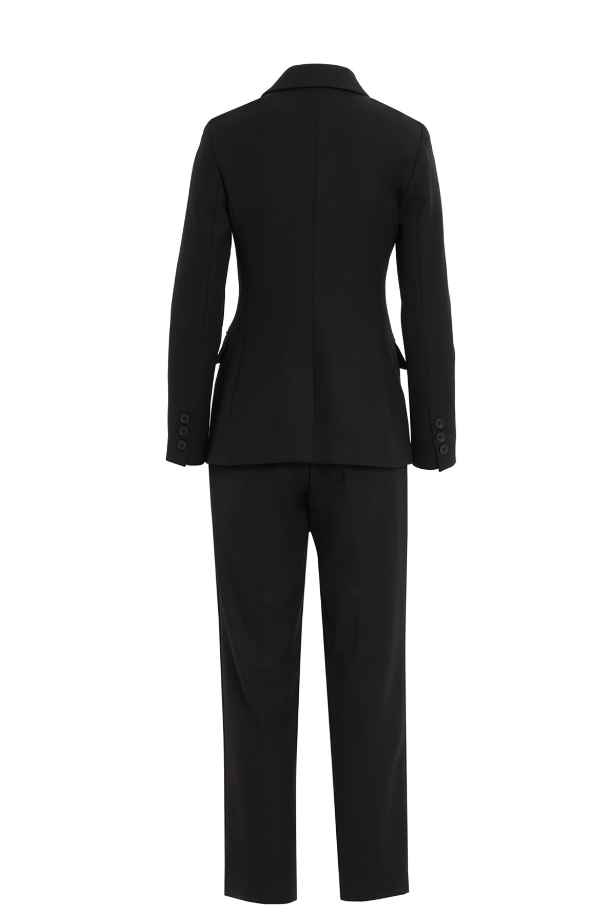 Black Jacket and Trousers Co-Ord Set