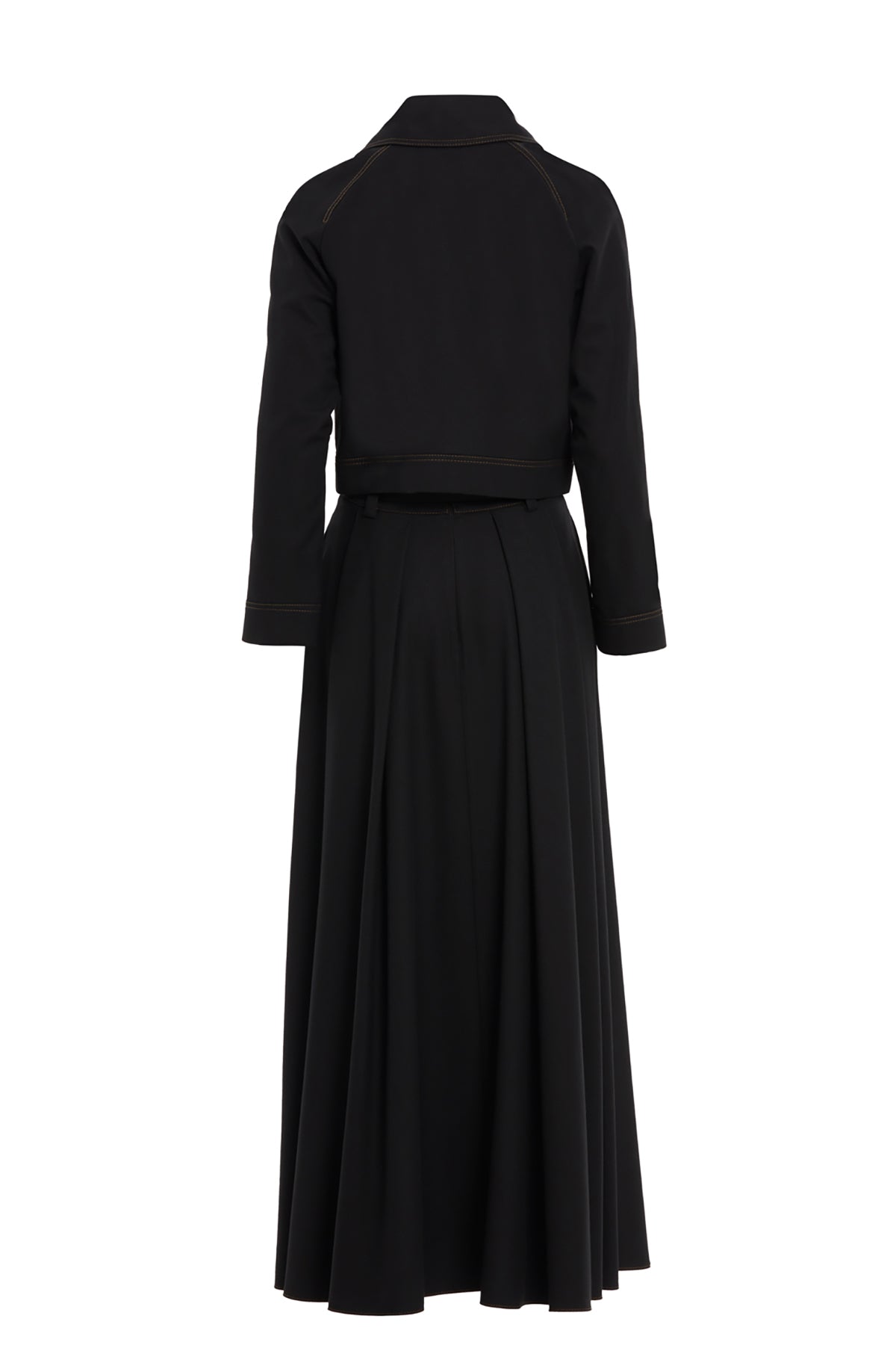 Black Zip-Detail Co-Ord Set