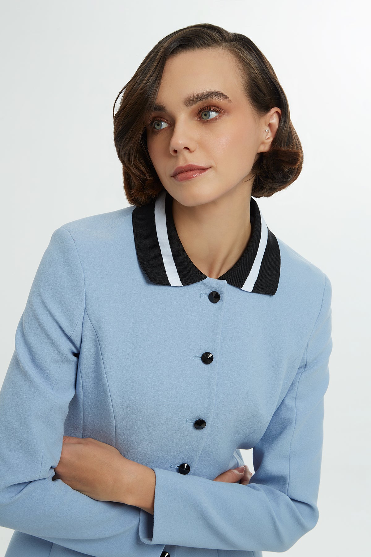 Blue Asymmetric Co-Ord Set