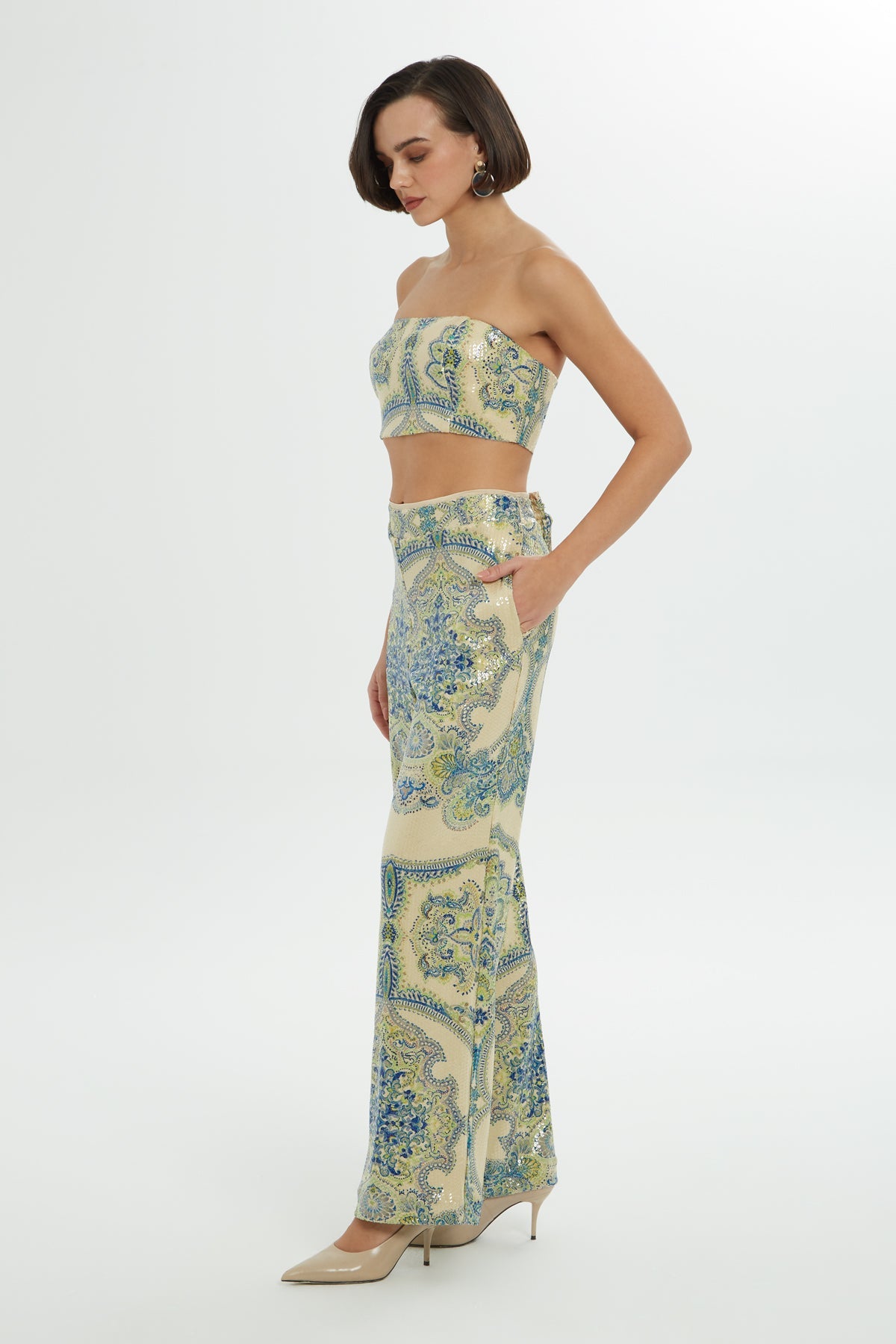 Sequin Detailed Bustier