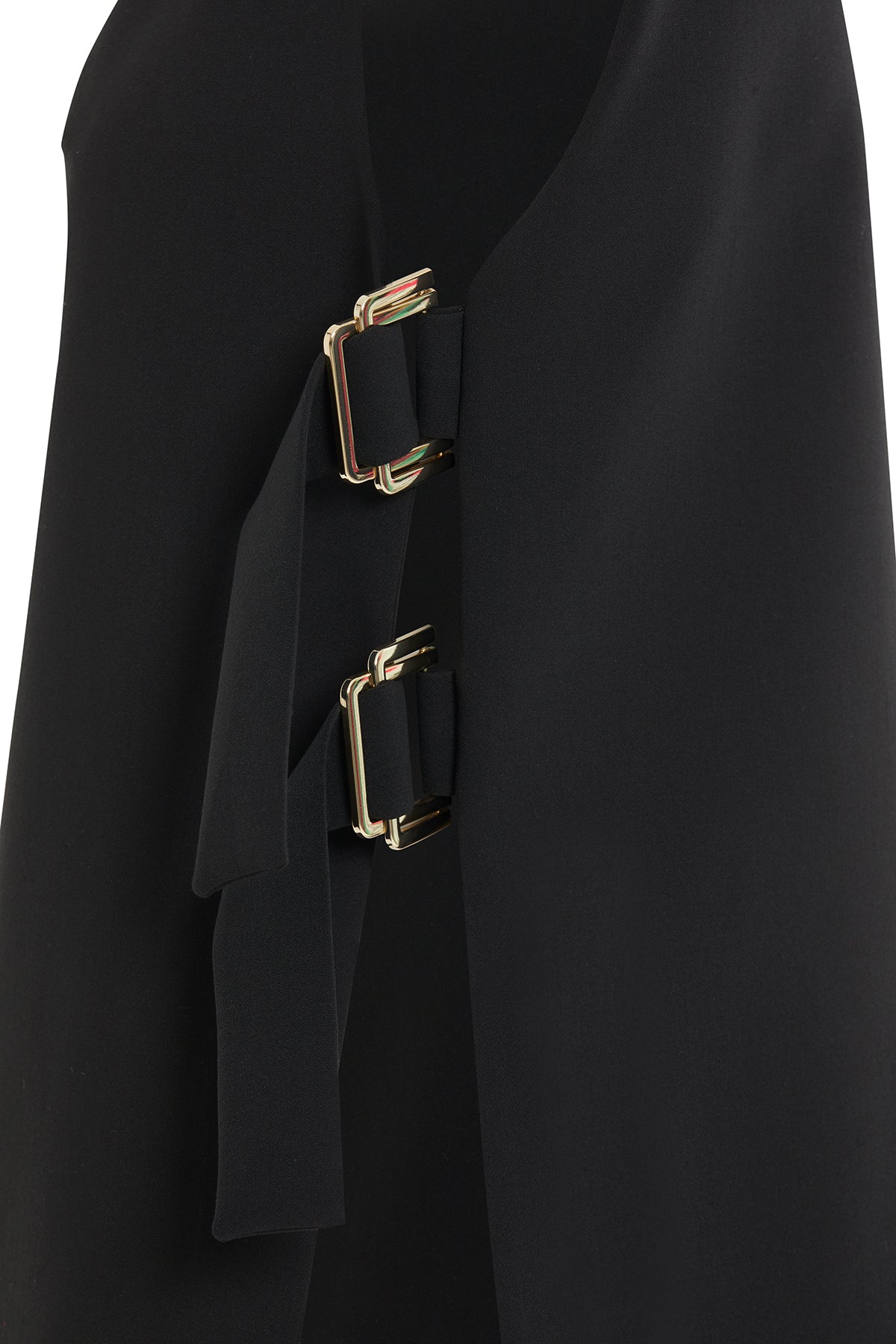 Black Crew-Neck Sleeveless Vest