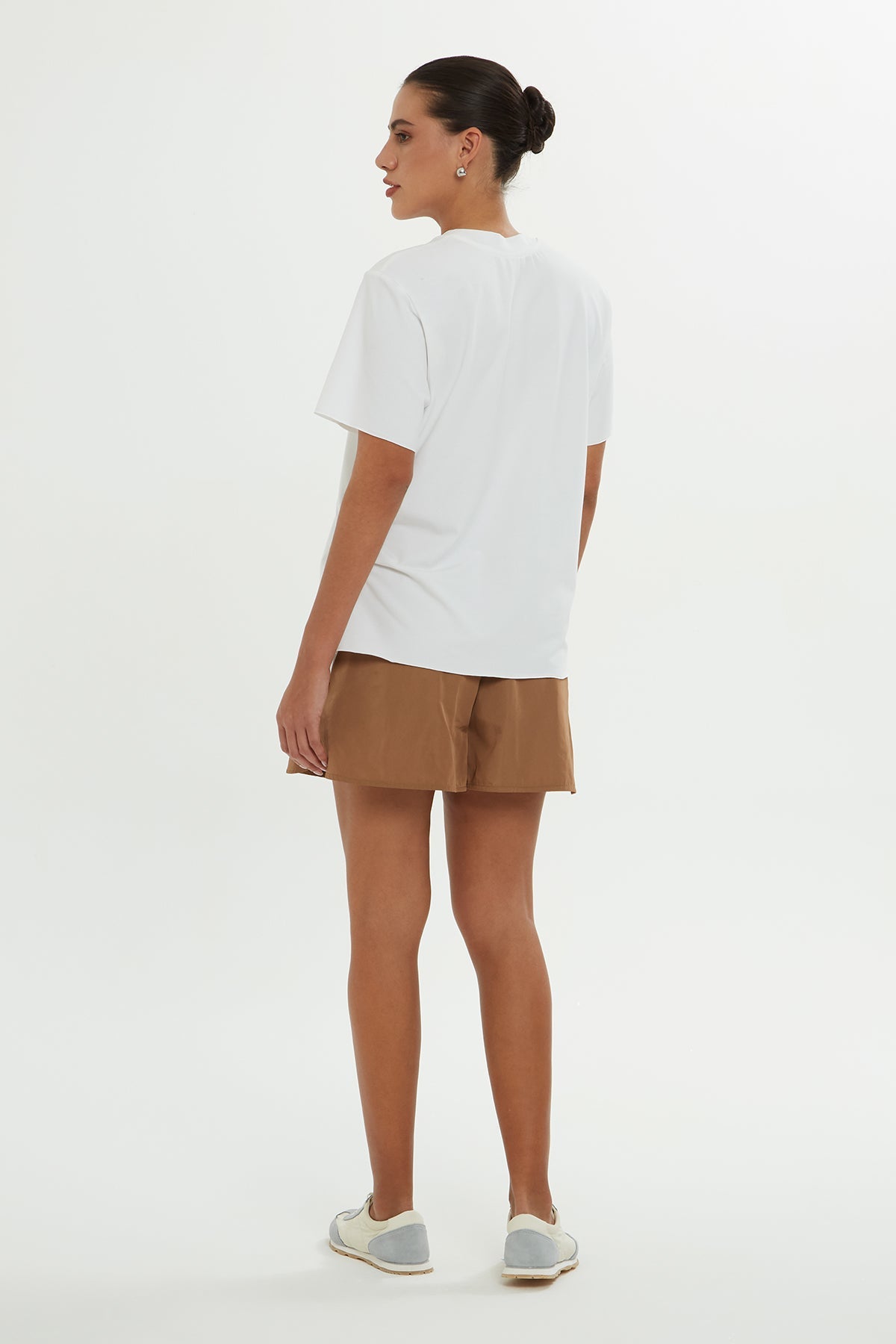 White Embroidered T-Shirt