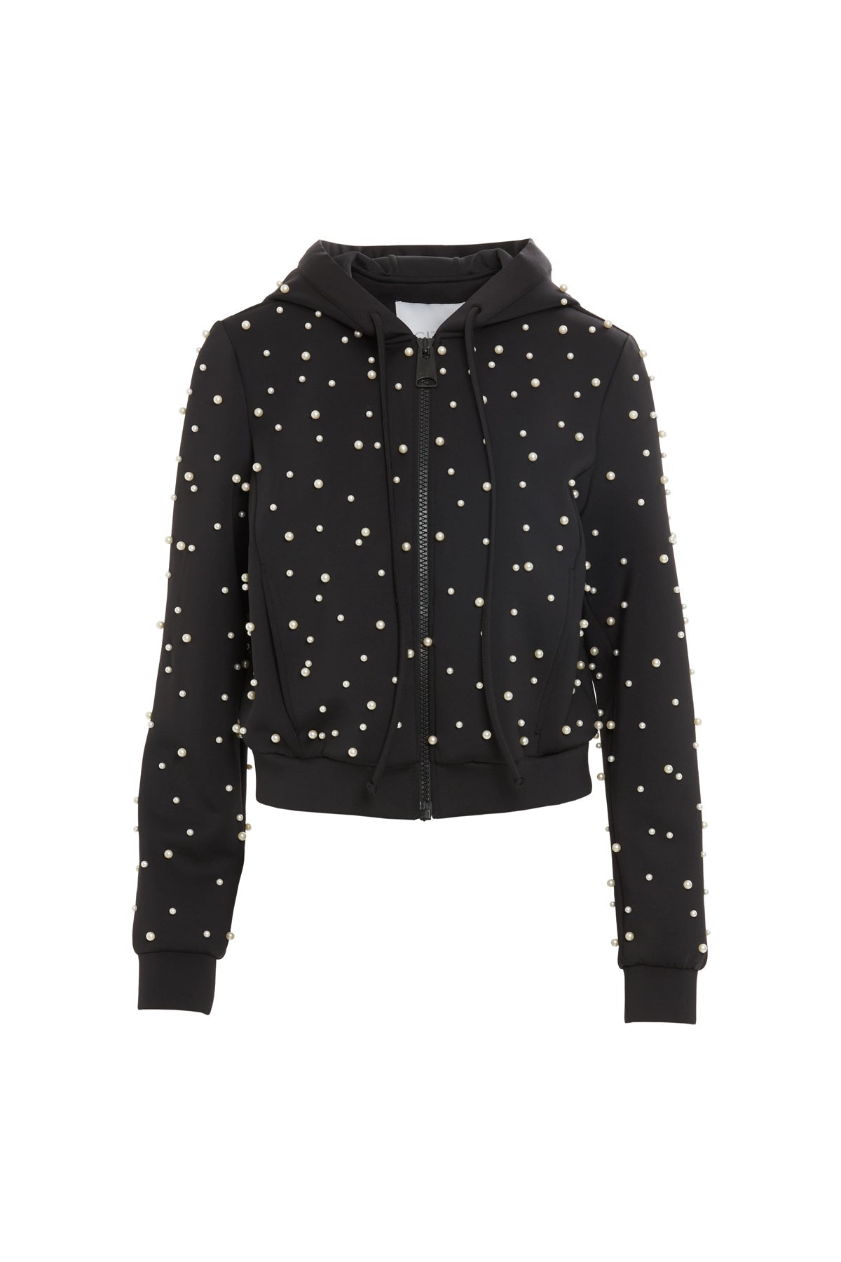 Black Pearl-Detail Sweatshirt