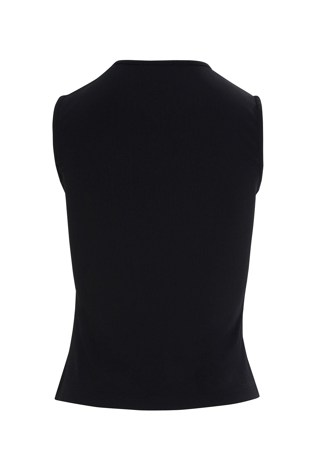 Black Collar Accessory Blouse