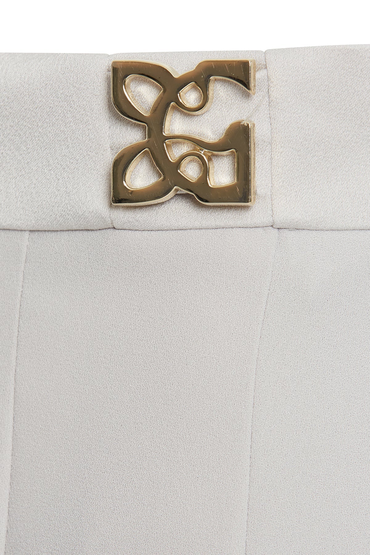 Grey Pants with Sequined Sides