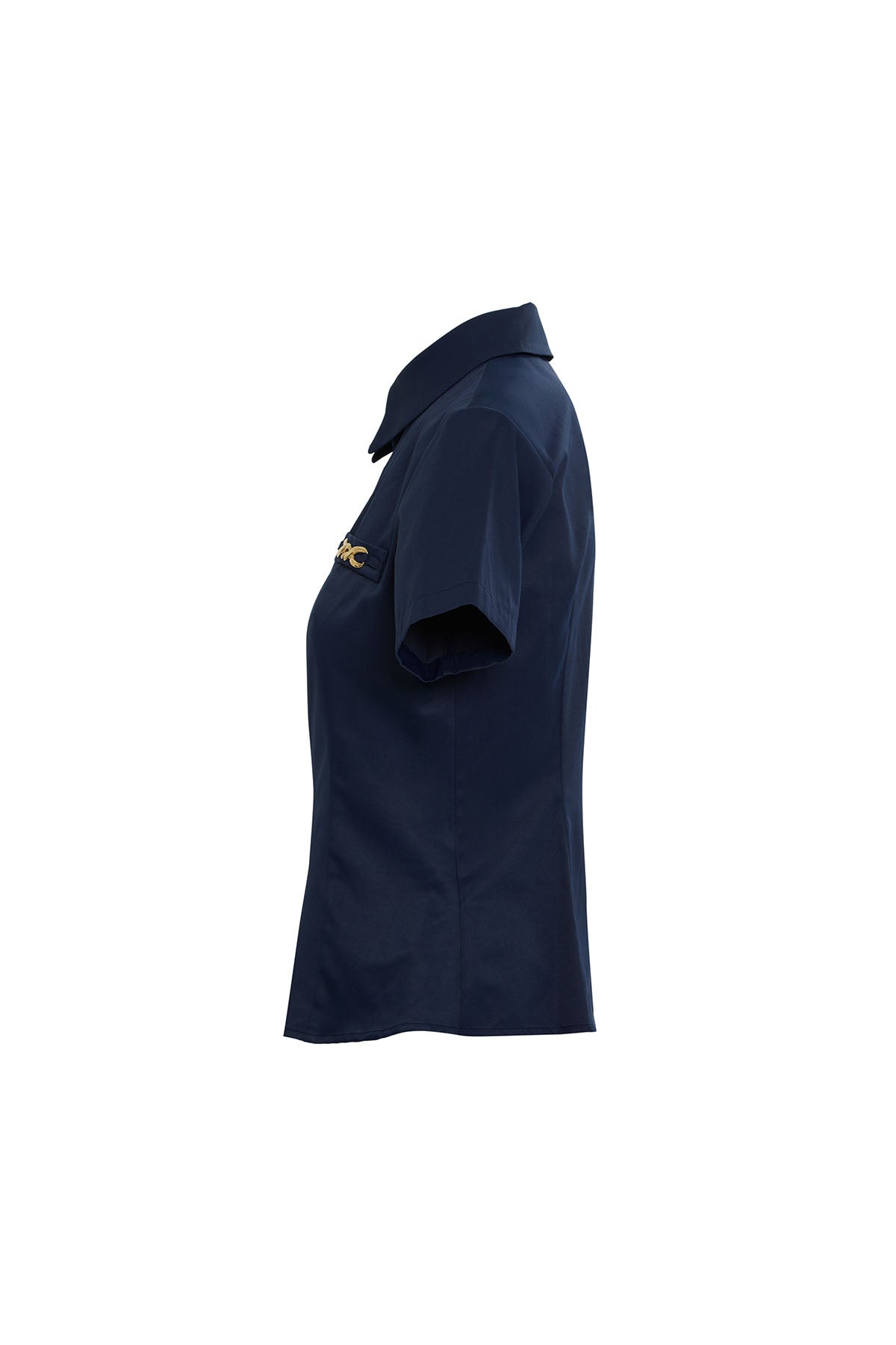 Navy Short-Sleeve Shirt