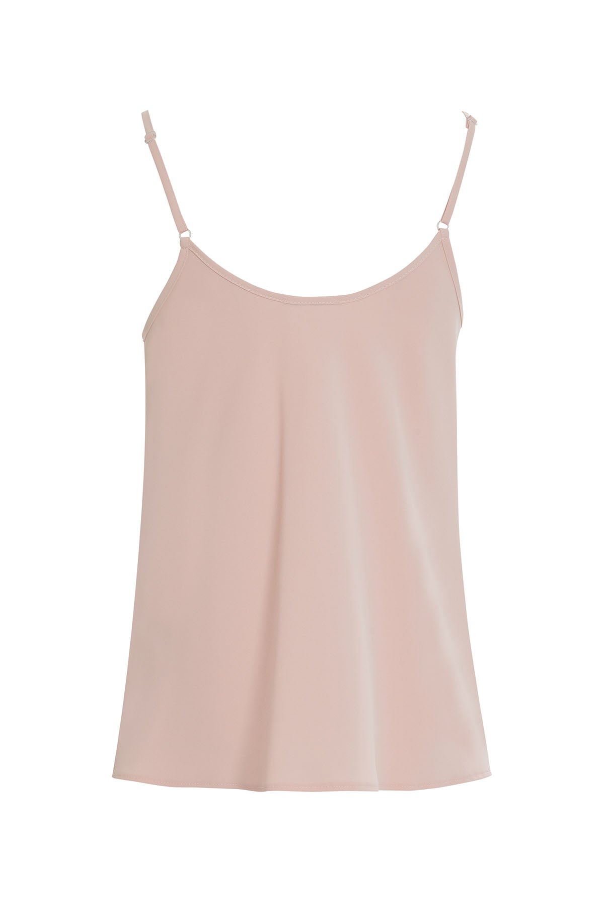 Pink Drape Neck Blouse