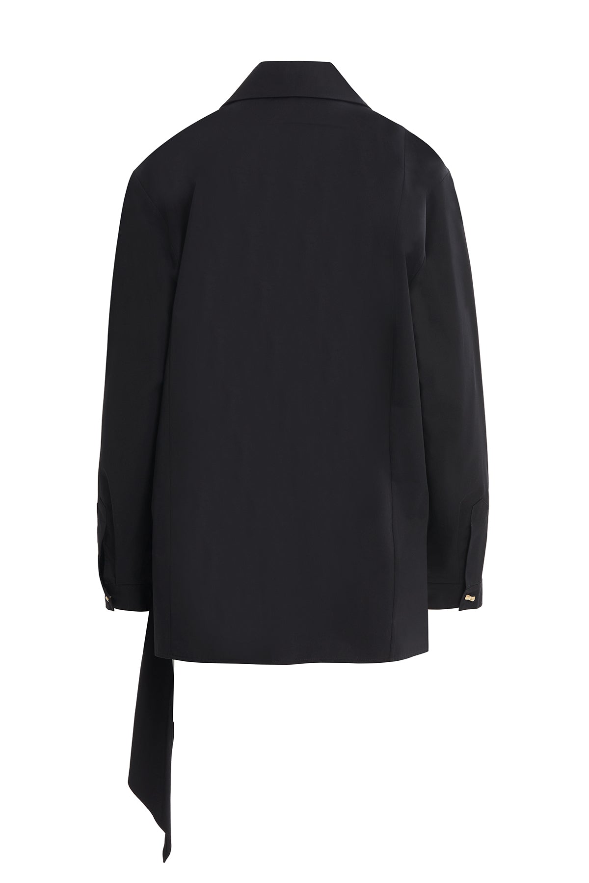 Black Shirt with Front Cuffs