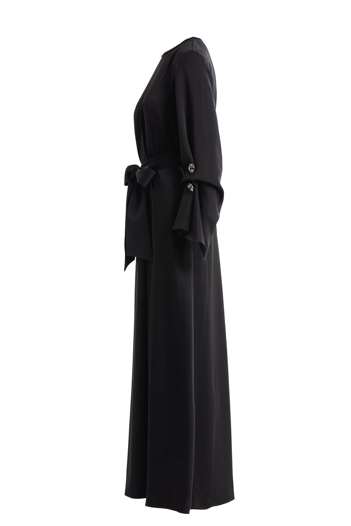 Dress with Detachable Belt