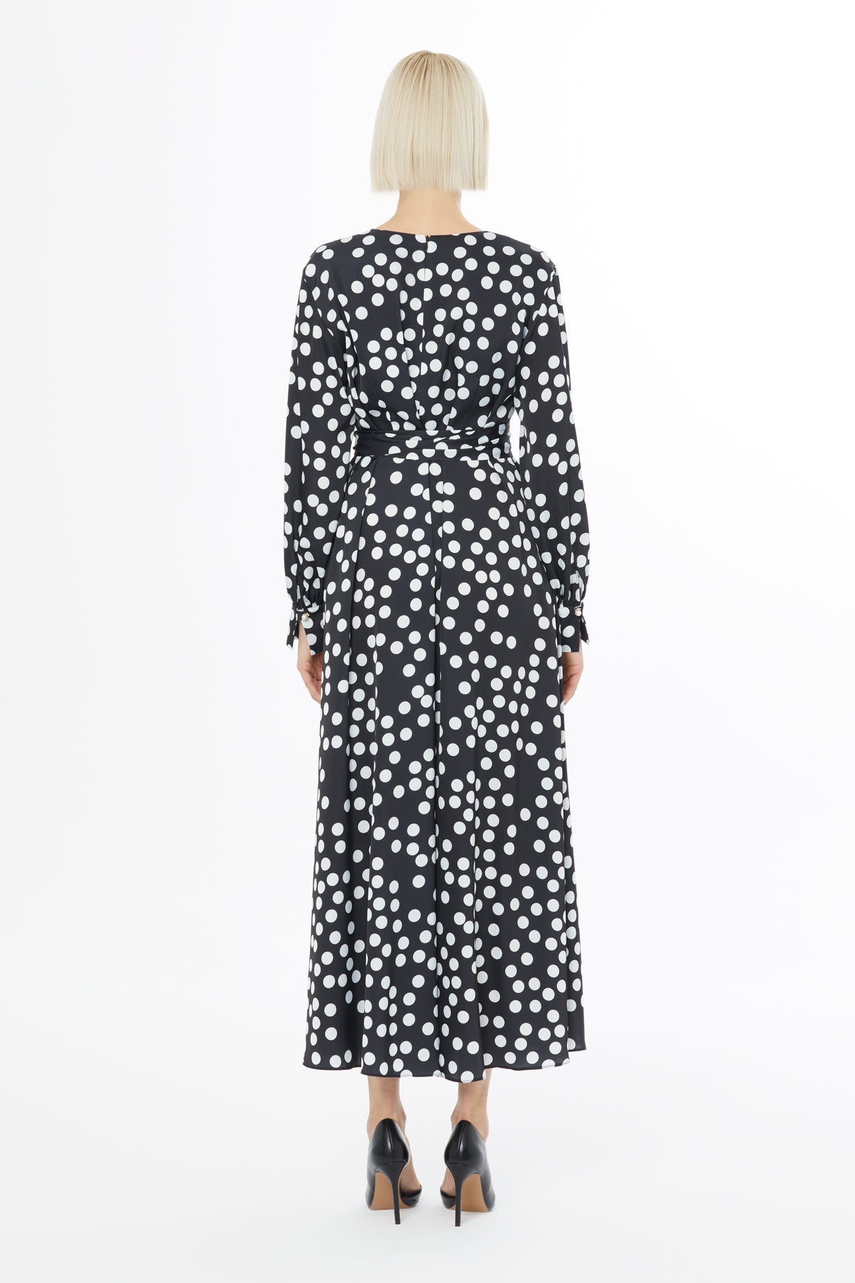 Polka Dot Maxi Dress