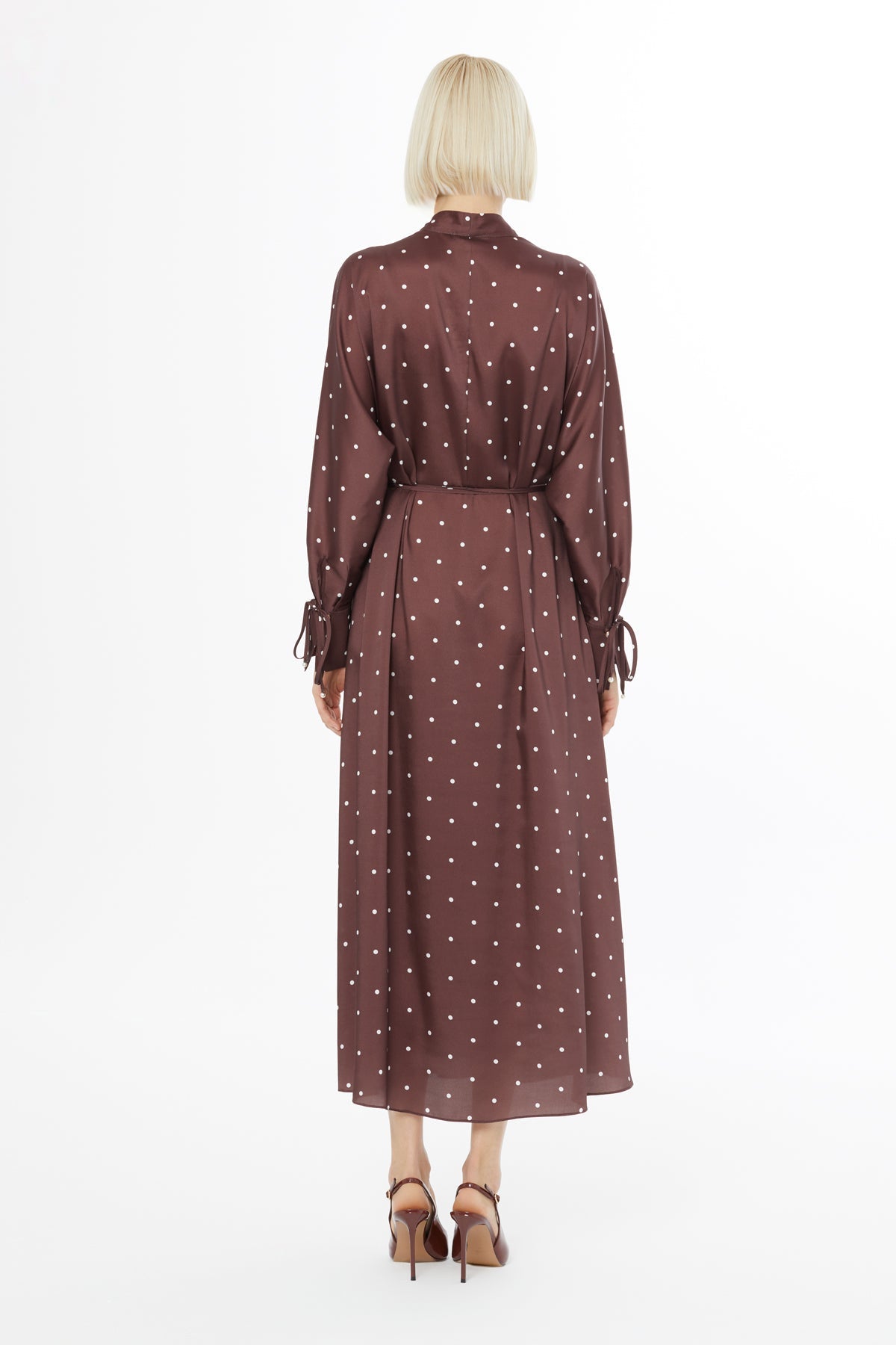 Polka Dot Midi Dress