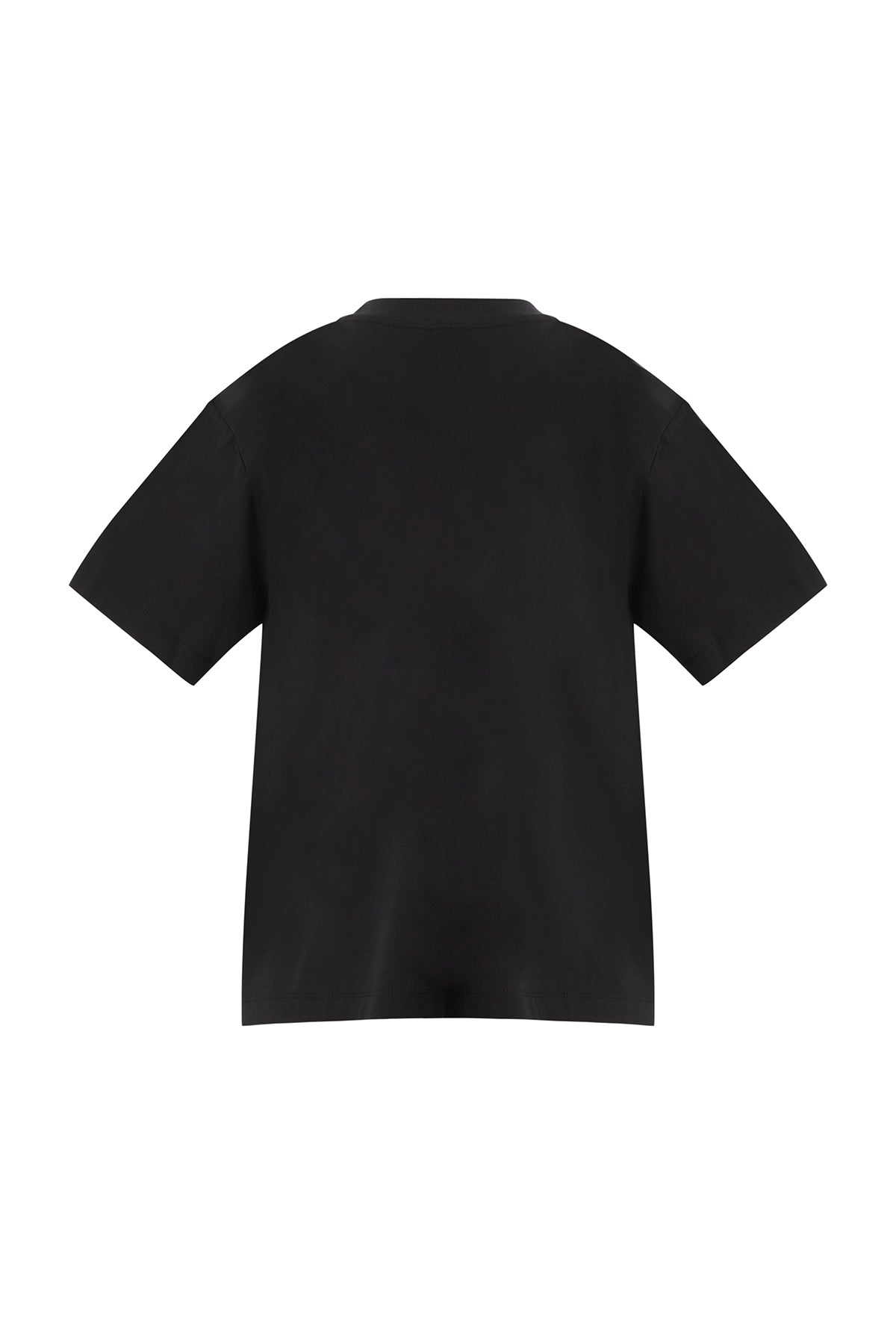 Black Stone Print Detail T-Shirt