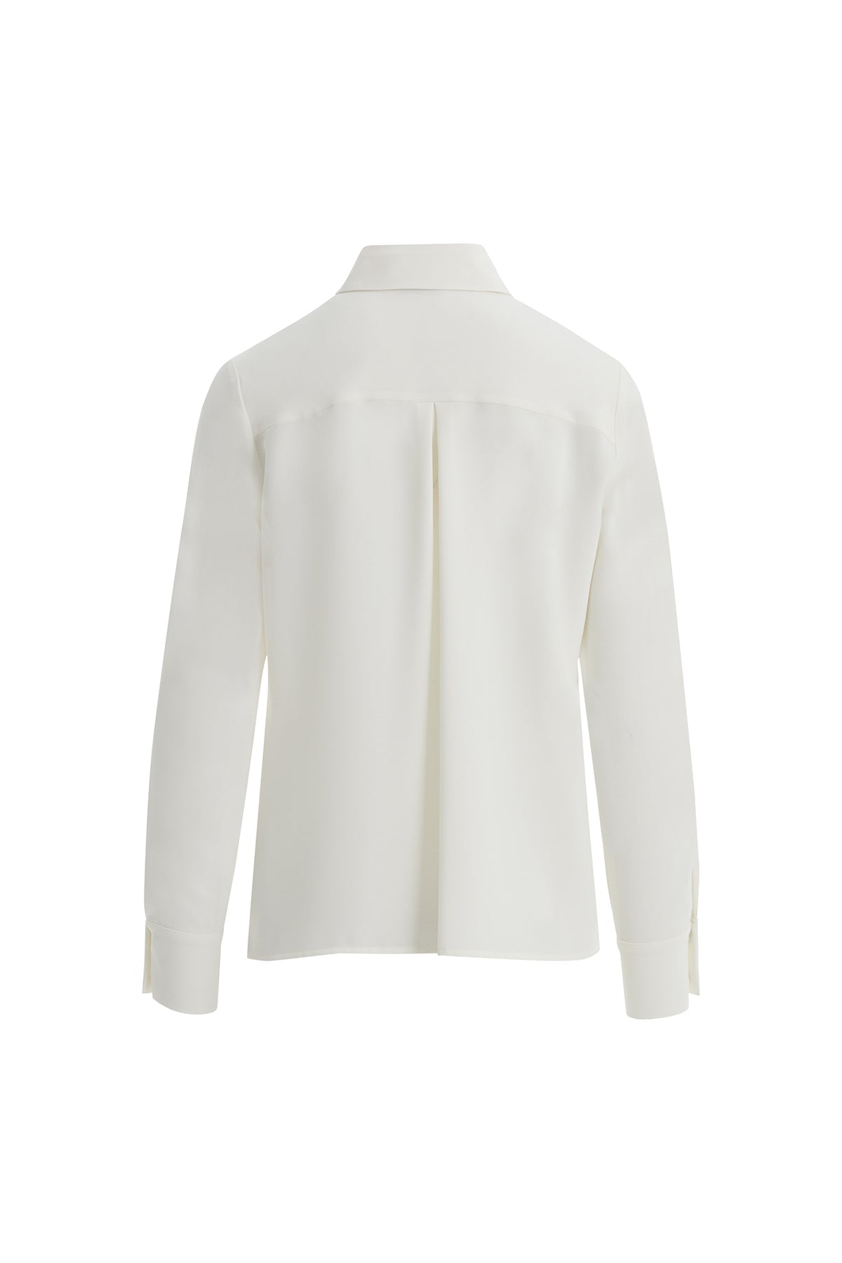 Ecru Shirt with Elegant Button Detail