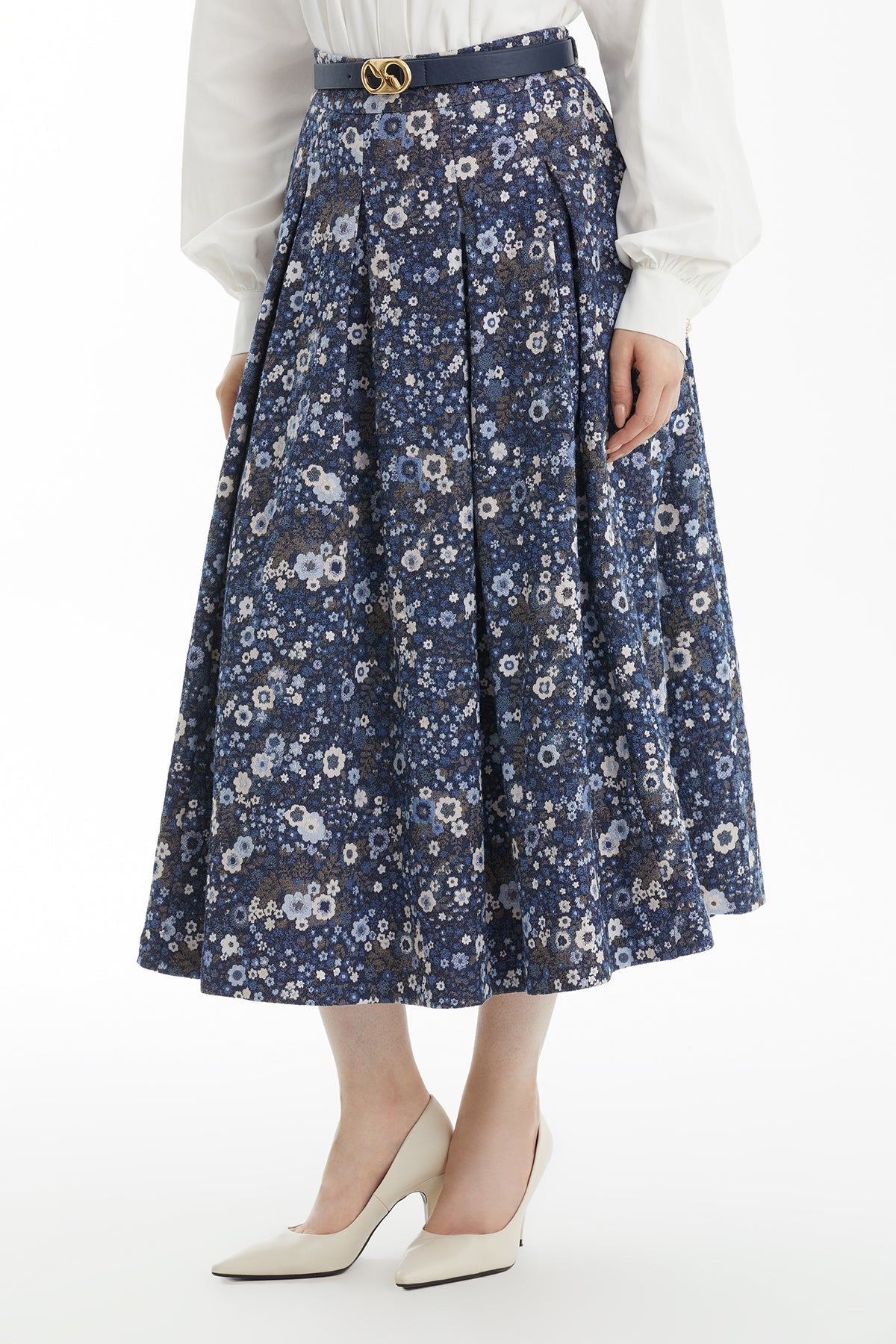 Floral Pattern Skirt