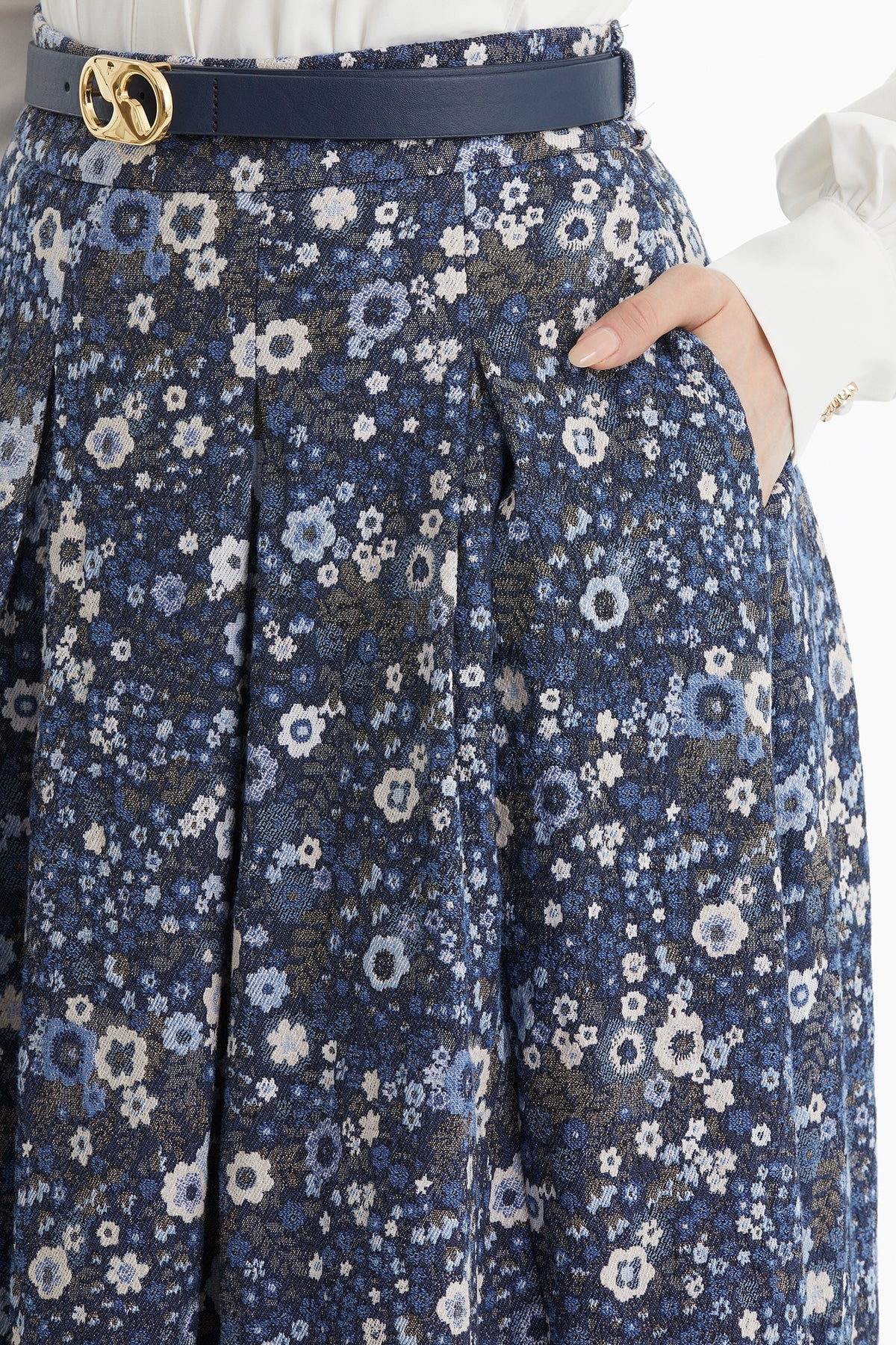 Floral Pattern Skirt