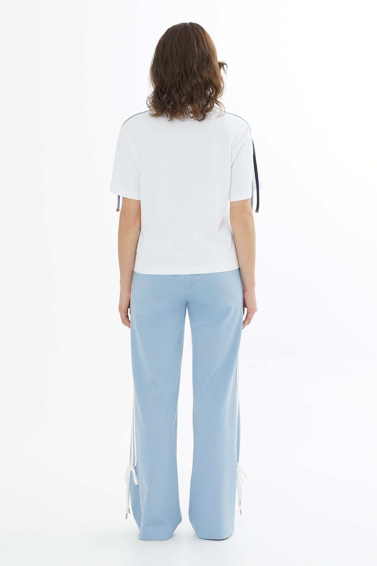 White Tie Detail T-Shirt
