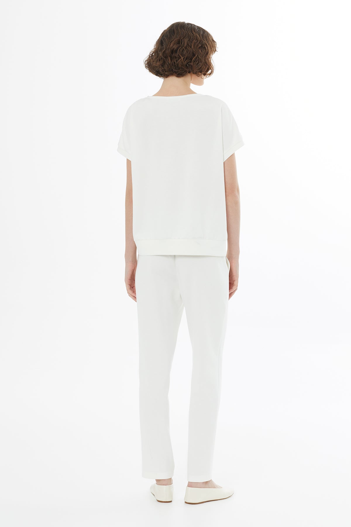 Ecru Rose Embroidered Blouse