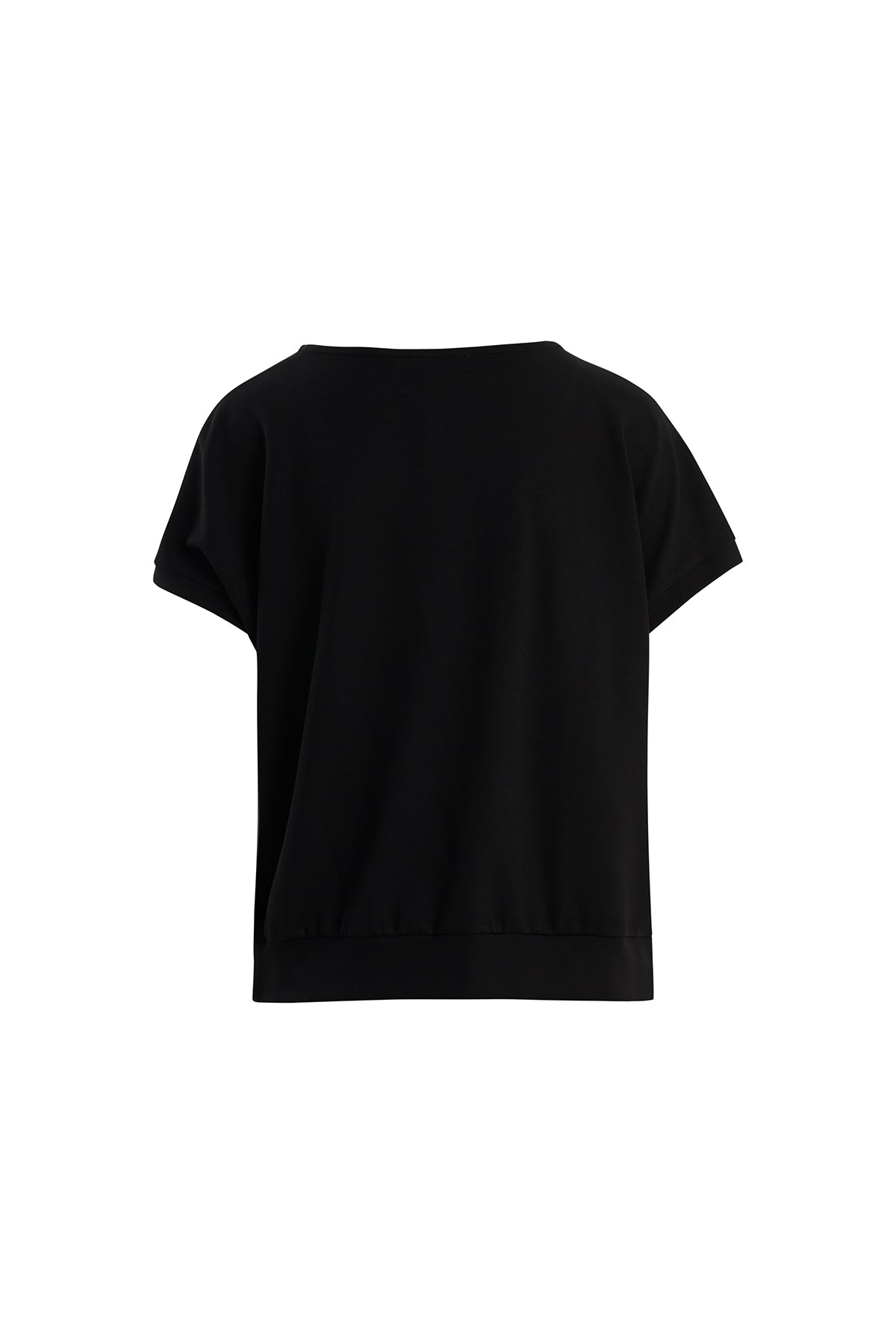 Black Rose Embroidered Blouse