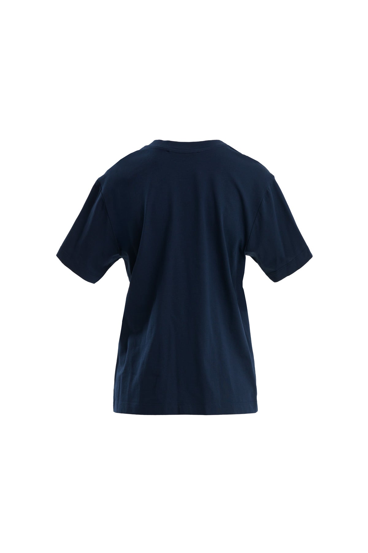 Dark Navy T-Shirt with Beaded Pocket Flap Detail