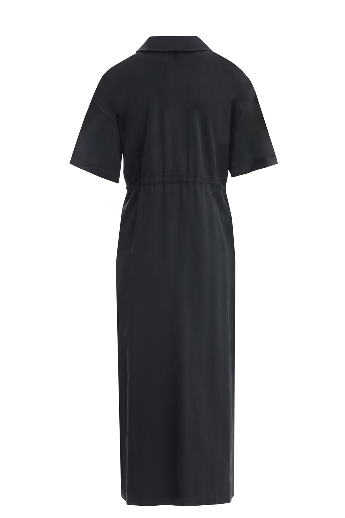 Black Cord-Tie Dress